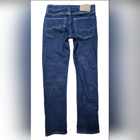 New American Eagle AE Jeans Size 28 X 30 Pants Slim Straight 28x30 Airflex - Picture 2 of 6